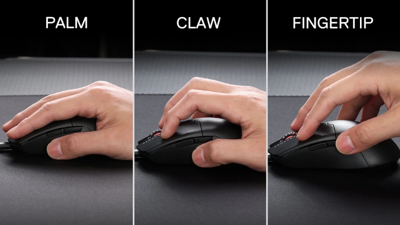 What exactly is a fingertip grip?