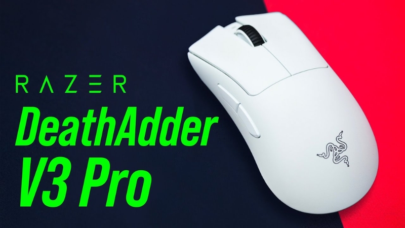 Best ergonomic PS5 mouse: Razer Deathadder V3 Pro