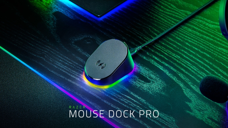 Razer mouse dock pro & wireless charging puck